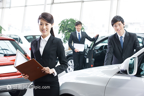 職業接待員汽車銷售人員